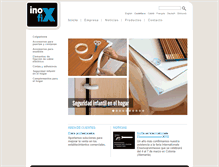 Tablet Screenshot of inofix.com